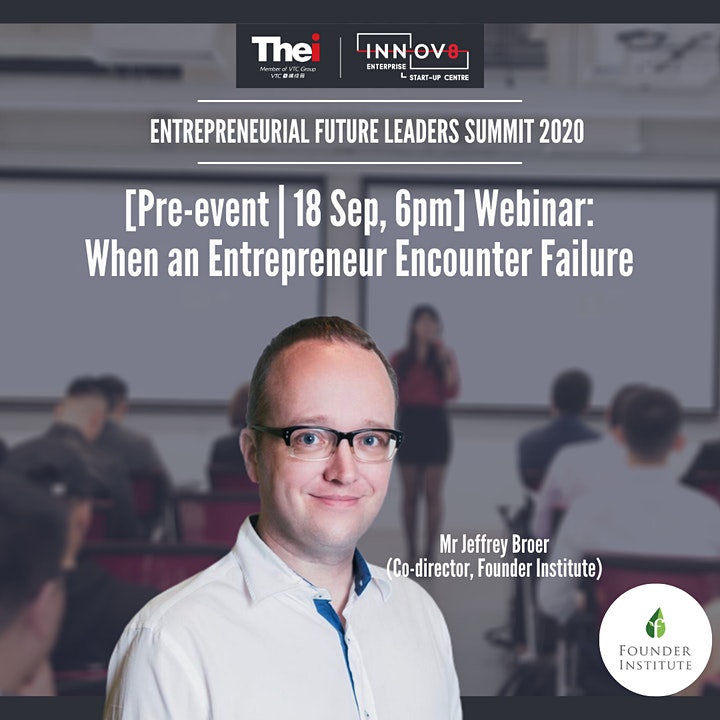 Webinar: When an Entrepreneur Encounter Failure