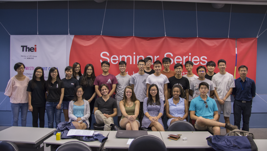 MIT students held different seminars for THEi students covering different topics related to science, engineering and culture.