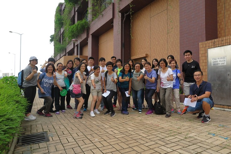 Group photo was taken after the field trip.