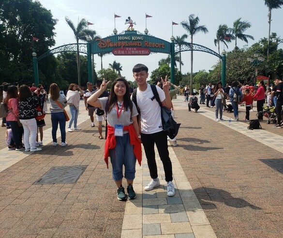 A fun and interesting day in Hong Kong Disneyland.