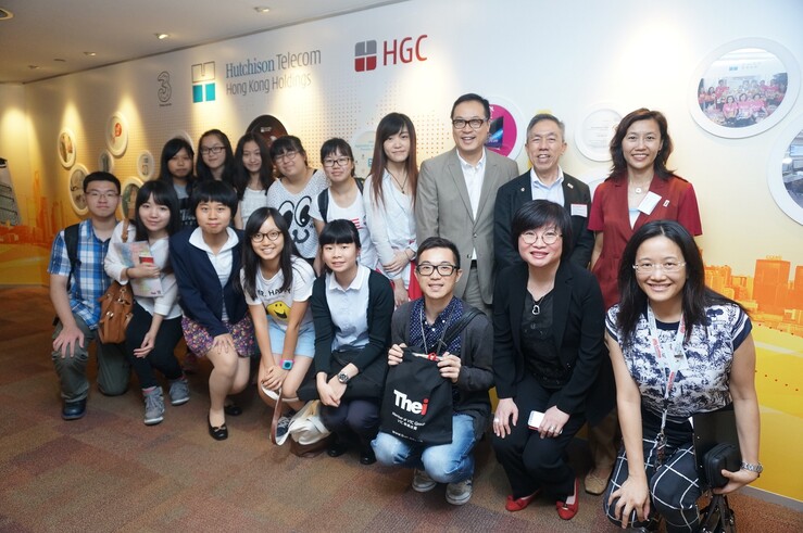 BA (Hons) Public Relations and Management organised industry visits to Hutchison Telecommunications (Hong Kong) Limited.
