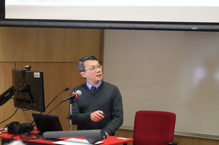 Prof. TS Alex Chow from The Chinese University of Hong Kong, Hong Kong China, presented "Forests to Faucets: Protecting Drinking Water Quality at the Sources". 